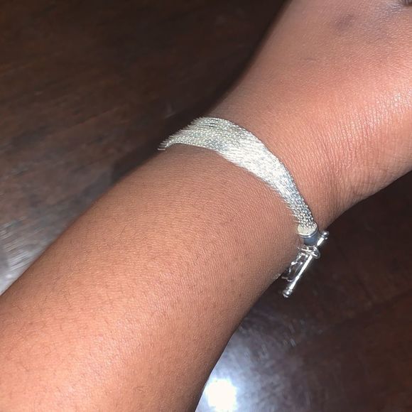 ❌Silver Multi Strand Chain Bracelet - Picture 6 of 9